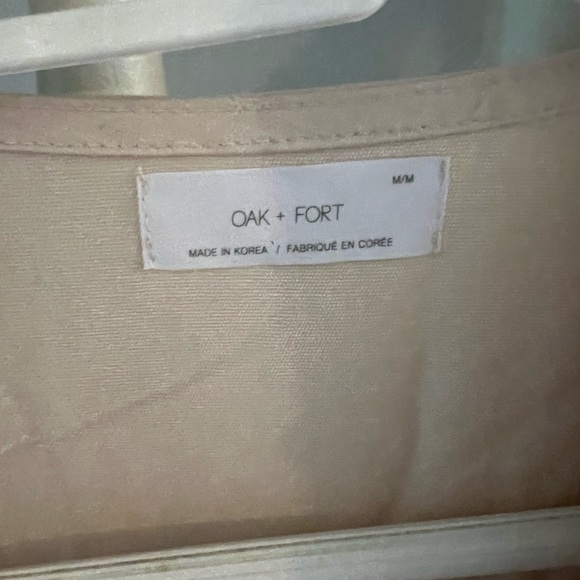 Oak + Fort Wrap Dress - Sz. M - Picture 3 of 3